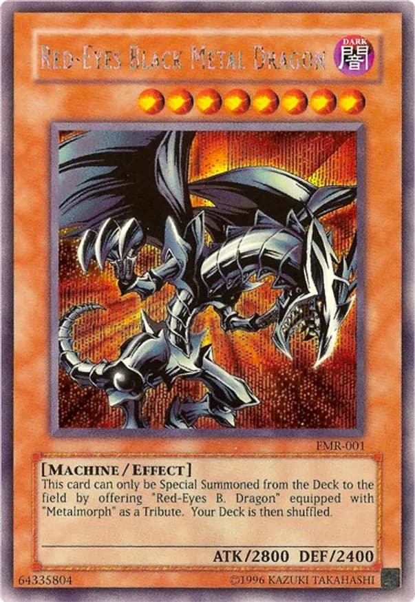 Red-Eyes Black Metal Dragon (Forbidden Memories)