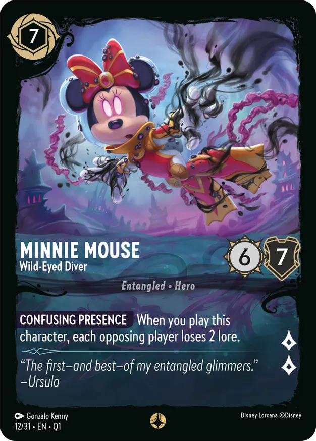 Minnie Mouse - Wild-Eyed Diver