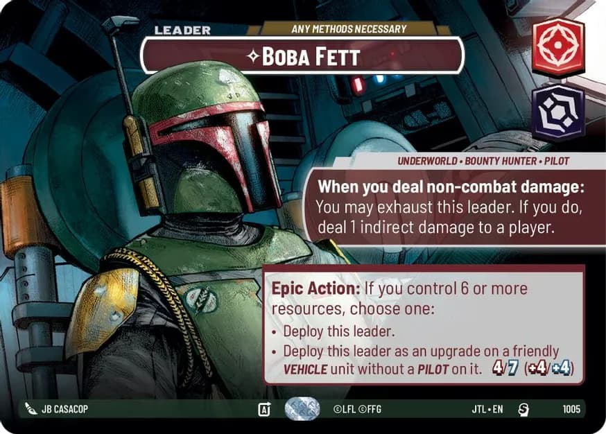 Boba Fett - Any Methods Necessary (Showcase)