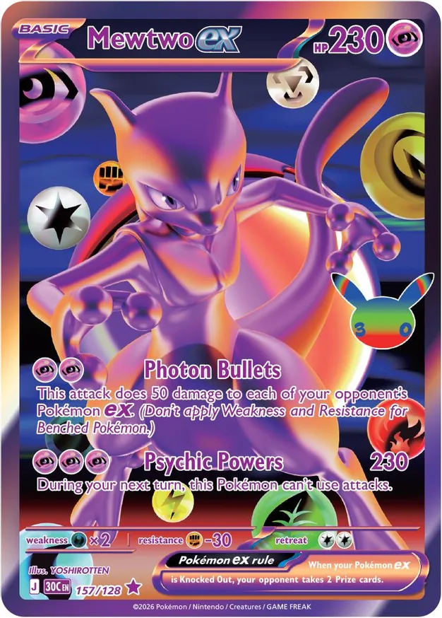 Mewtwo ex - 157/128