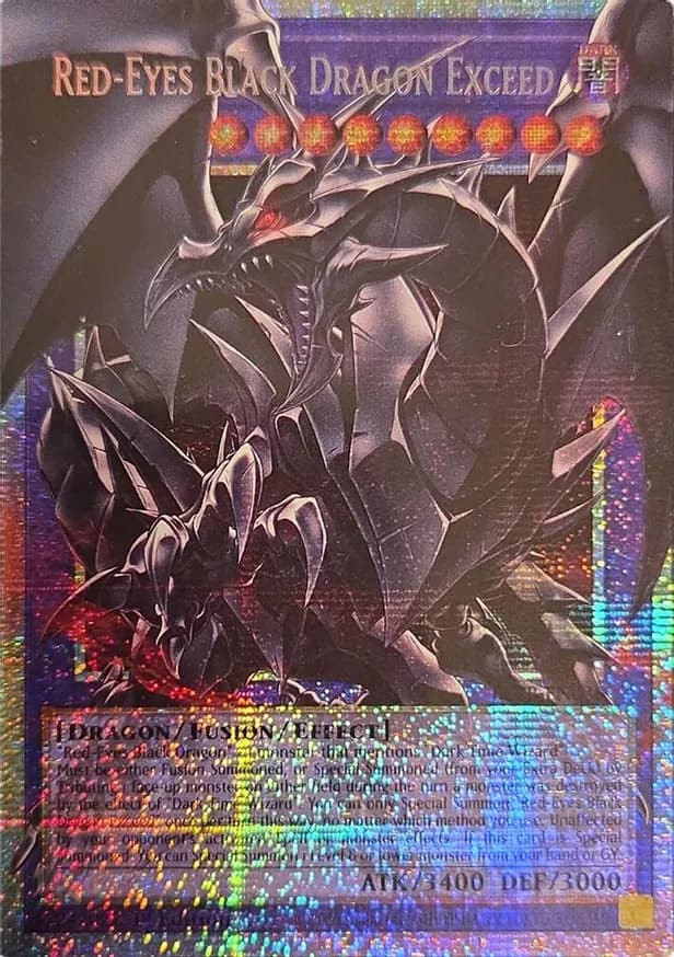 Red-Eyes Black Dragon Exceed (Starlight Rare) (Extended Art)